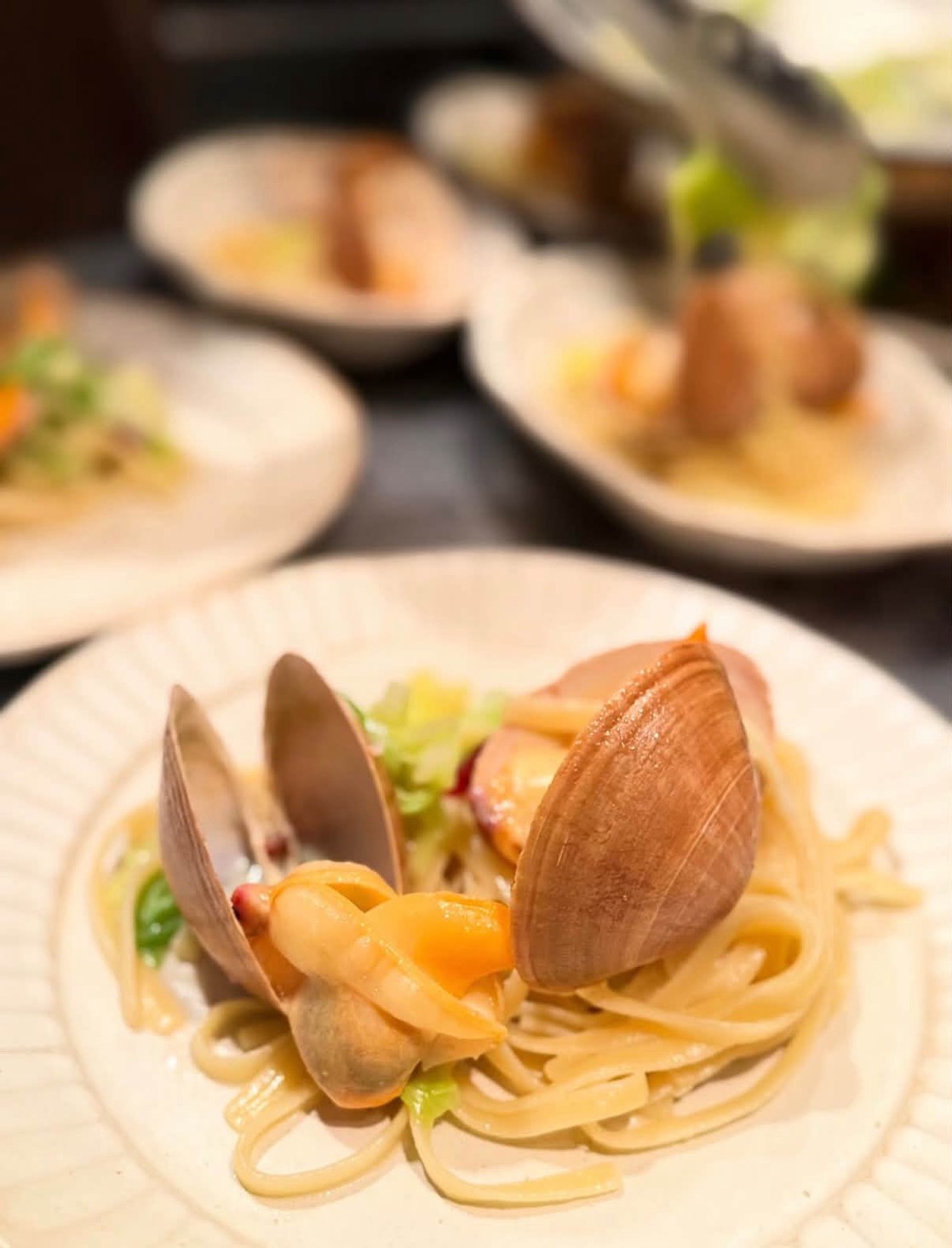 あさりのパスタ